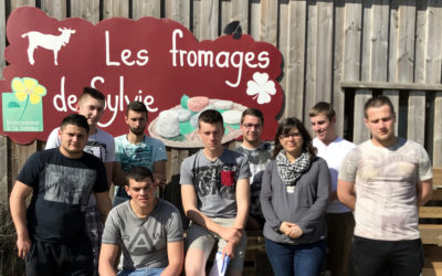 Les Techniciens Agricoles découvrent Les Fromages de Sylvie