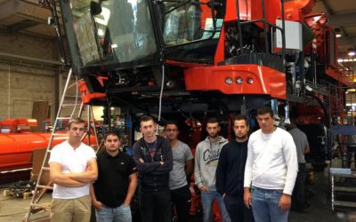 Des machines de récolte et des hommes