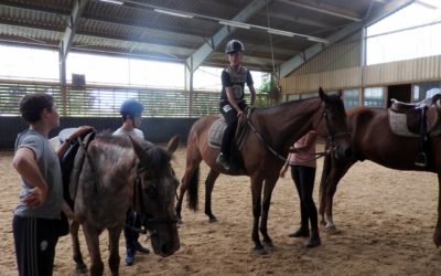 La MFR, c&rsquo;est leur dada : des p&rsquo;tits loups sur des chevaux !