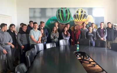 Les 3e de la MFR au cœur de la Team Direct Energie