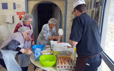 Deux tartes pour adultes au CFA MFR de Puy-Sec