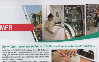 Le « bien vivre ensemble » à la Maison Familiale Rurale…
