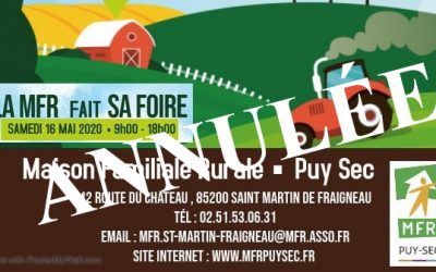 La MFR de Saint-Martin-de-Fraigneau fait sa foire