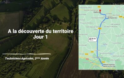 Semaine de découverte et d’ouverture, les TA au contact du territoire JOUR1