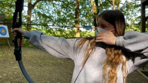 Mervent - Stelly au tir à l'arc - MFR PUY SEC-