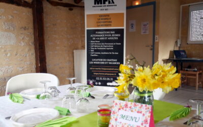 CAPA SAPVER, un repas sur le thème du printemps
