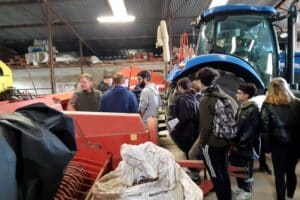 Visite 4ème TA1 : créer du lien -MFR PUY SEC-