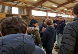Visite 4ème TA1 : créer du lien -MFR PUY SEC-