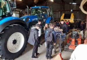 Visite 4ème TA1 : créer du lien -MFR PUY SEC-