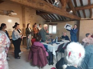 FNRG, repas des anciens -MFR PUY SEC-