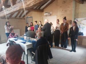 FNRG, repas des anciens -MFR PUY SEC-