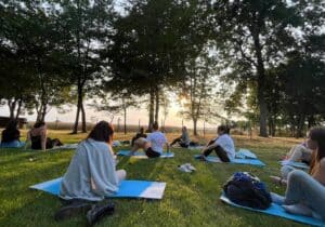 Vie résidentielle au CFA MFR PUY SEC Initiation Yoga