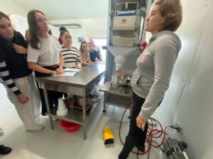 Les Pâtes de Lison, visite CAPASAPVER 2 - MFR PUY SEC -