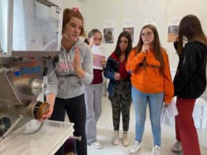 Les Pâtes de Lison, visite CAPASAPVER 2 - MFR PUY SEC -