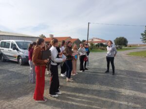 Les Pâtes de Lison, visite CAPASAPVER 2 - MFR PUY SEC -