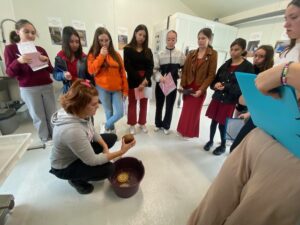 Les Pâtes de Lison, visite CAPASAPVER 2 - MFR PUY SEC -