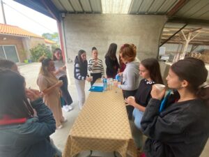 Les Pâtes de Lison, visite CAPASAPVER 2 - MFR PUY SEC -
