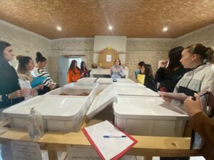 Les Pâtes de Lison, visite CAPASAPVER 2 - MFR PUY SEC -