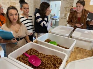 Les Pâtes de Lison, visite CAPASAPVER 2 - MFR PUY SEC -
