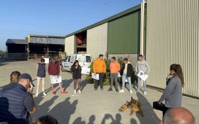 Les TEA 1 animent l’introduction de la ferme ouverte du CIVAM