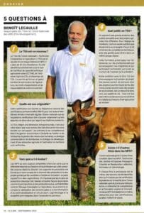 5 questions à Benoit Lecaulle - TEA - MFR Puy Sec