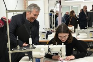 Inauguration atelier couture - MFR PUY SEC-