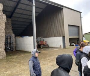 TEA et CAPMA, visite EARL MAUNIC - MFR Puy Sec-