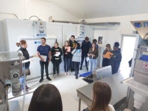 Visite de l'atelier de fabrication des Pâtes de Lison
