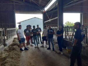 Visite GAEC Gaboriau Ouvrard -MFR Puy Sec-