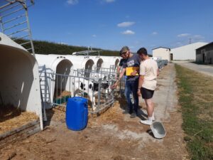Visite GAEC Gaboriau Ouvrard -MFR Puy Sec-
