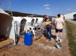 Visite GAEC Gaboriau Ouvrard -MFR Puy Sec-