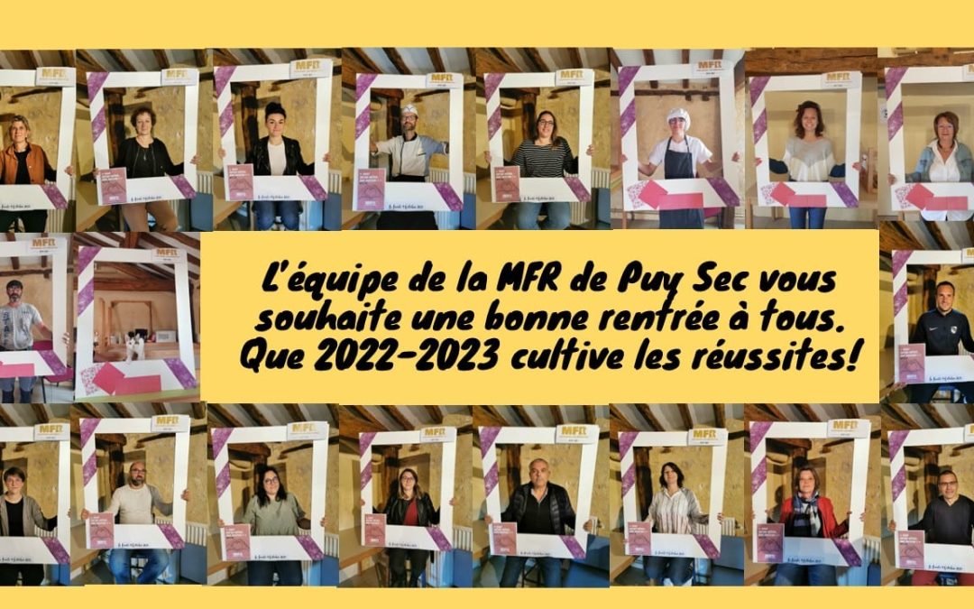 Rentrée 2022