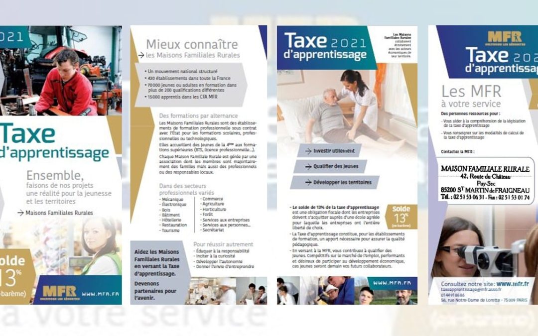 taxe apprentissage 2021